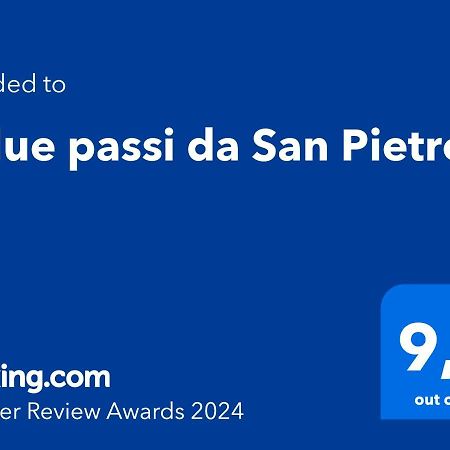 A Due Passi Da San Pietro Bed & Breakfast Roma Exterior foto